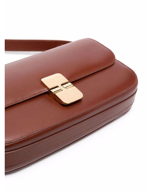 A.P.C. Brown Shoulder Bags