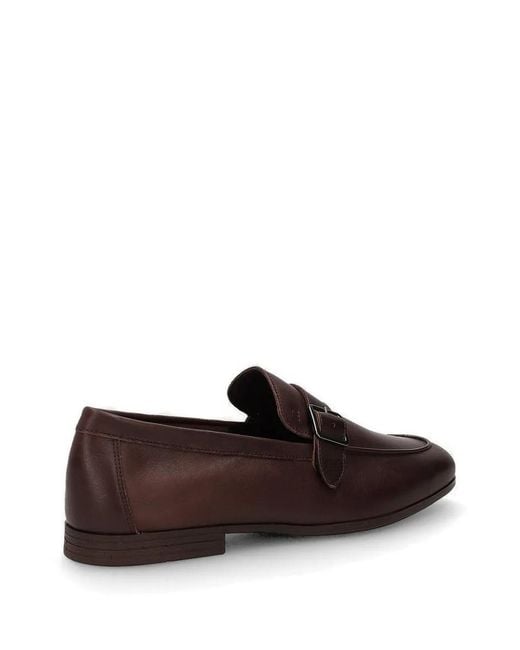 Frau Brown Mocassins À Design Structuré Et Boucle for men