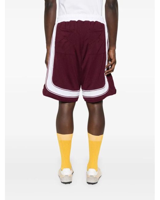 Shorts Sportivi Con Coulisse di Rhude in Red da Uomo