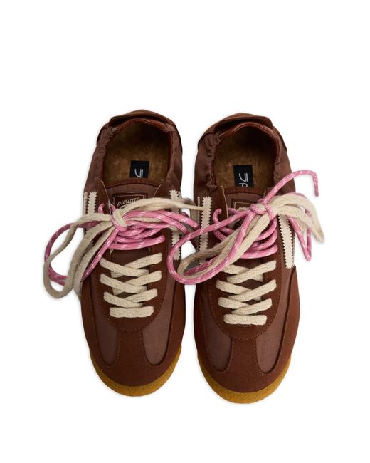 PURAAI Brown Panther Sneakers
