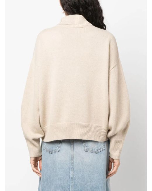 Isabel Marant White Aspen Cashmere Sweater