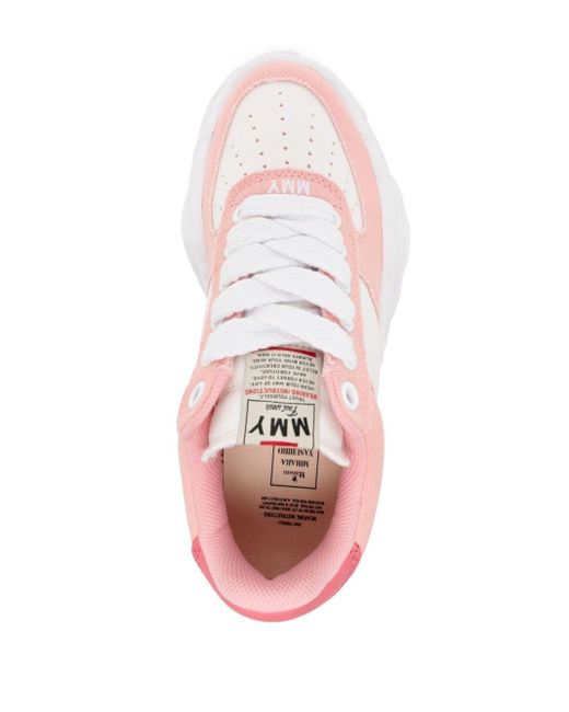Maison Mihara Yasuhiro Pink Wayne Low-top Sneakers