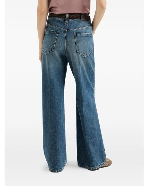 Brunello Cucinelli Blue Five-Pockets Jeans