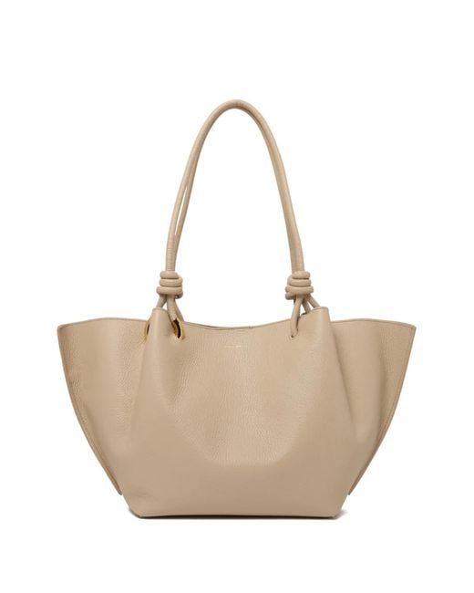 Coccinelle Natural Nude Neutrals Leather Finn