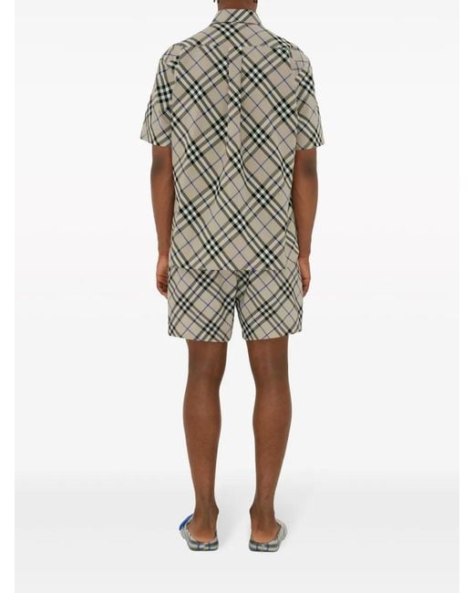 Burberry Gray Shirts for men