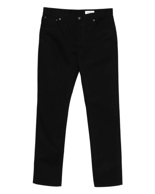 McQueen Black Straight Jeans for men