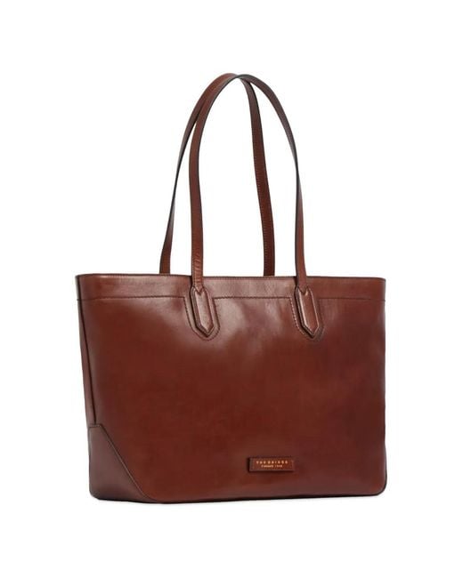 The Bridge Brown Leather Tote Bag