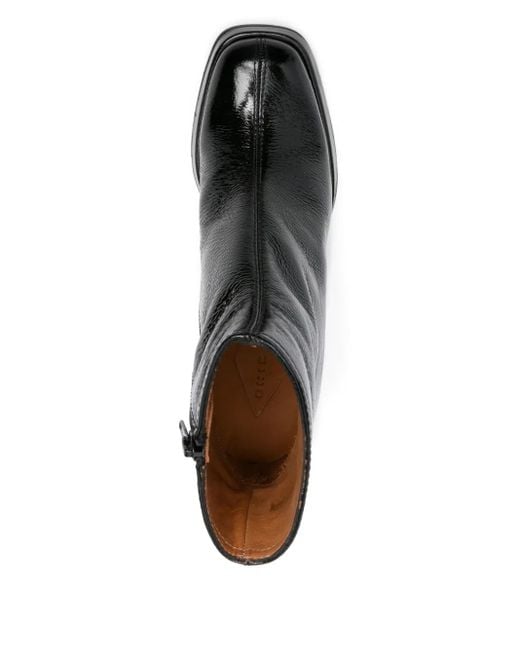 Chie Mihara Black Kentin Stiefel mit Blockabsatz 75mm