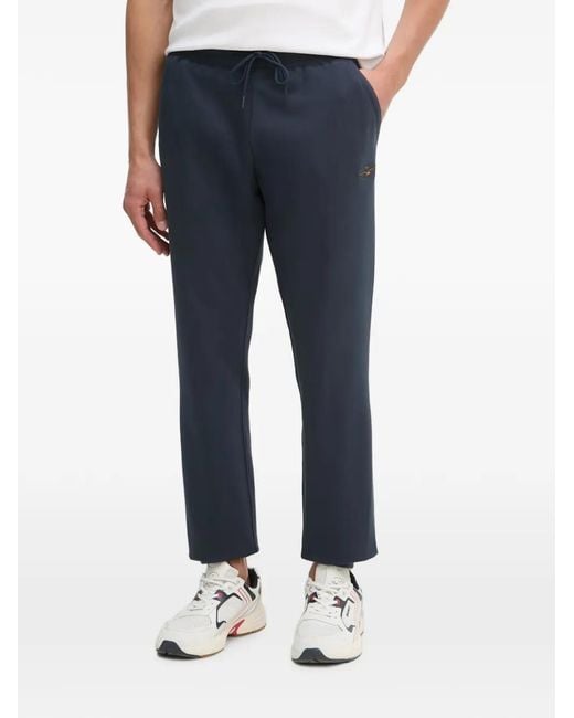 Aeronautica Militare Blue Zip Embroidered Tracksuit for men