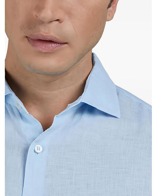 Paul & Shark Blue Long-Sleeves Shirt for men