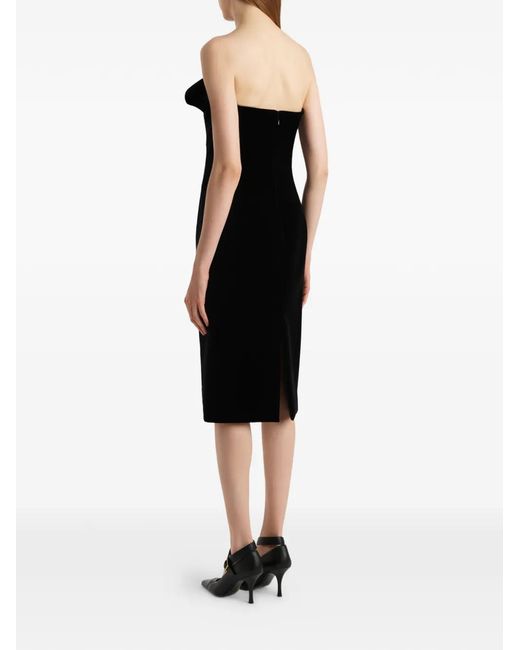 Khaite Black Sato Dress