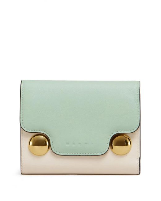 Marni Green Trunkaroo Portemonnaie