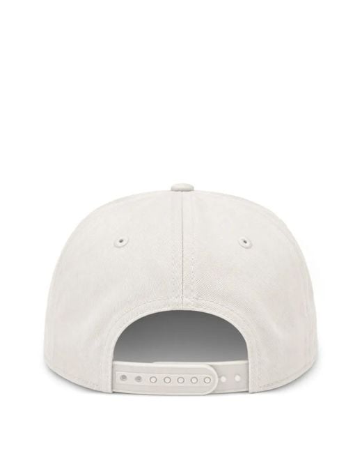 Melt White Graphic-Print Baseball Cap for men