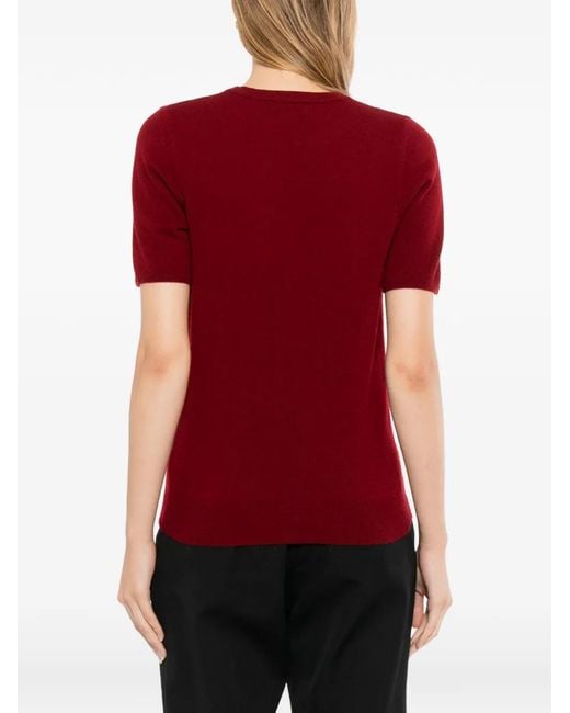 N.Peal Cashmere Red Milly T-Shirt