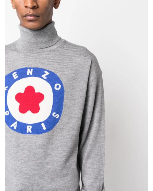KENZO Gray Sweaters for men