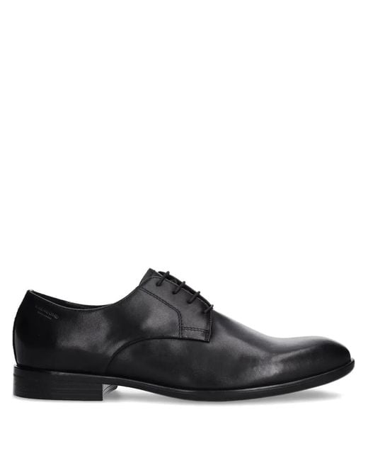 Vagabond Black Harvey Leather Derby Shoes for men