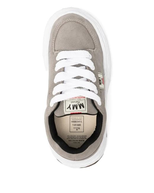 Maison Mihara Yasuhiro White Oliver Low-Top Trainers