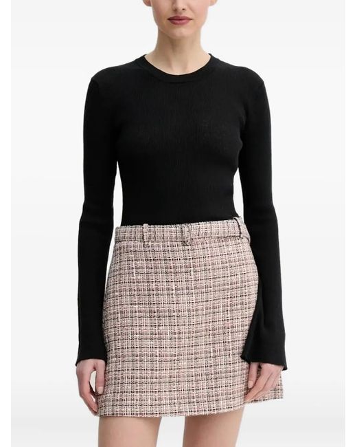 Day Birger et Mikkelsen Teran リブセーター Black