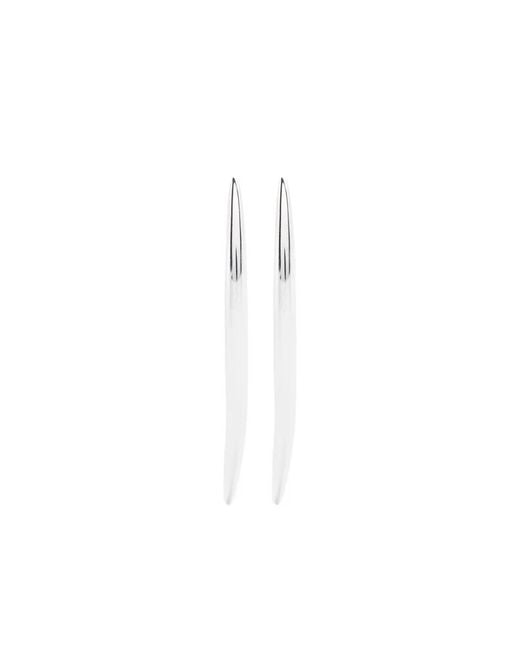 Shaun Leane White Quill Stud Earrings