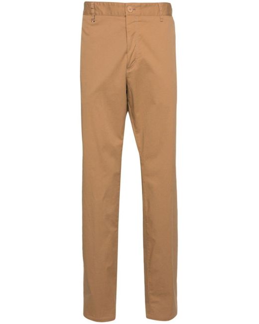 Boss Natural Mid-rise Tapered Chinos for men