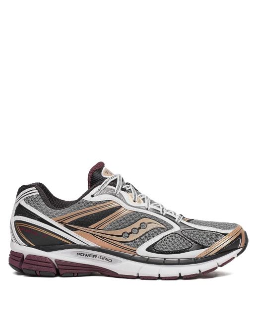 Saucony White Progrid Lace-Up Sneakers for men