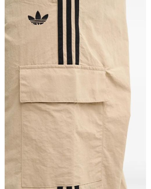 Adidas Natural Adicolor Classics 3 Stripe Trousers for men