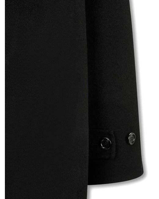 Studio Tomboy X Black Single-Breasted Coat
