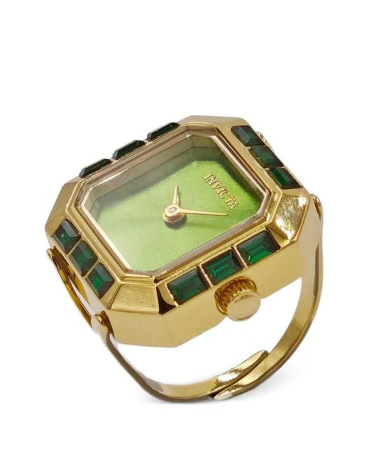 INVICTA WATCH Green Mini Ring 21Mm Watch