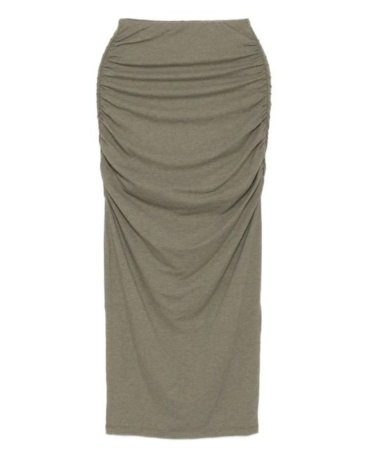 James Perse シャーリング スカート Green