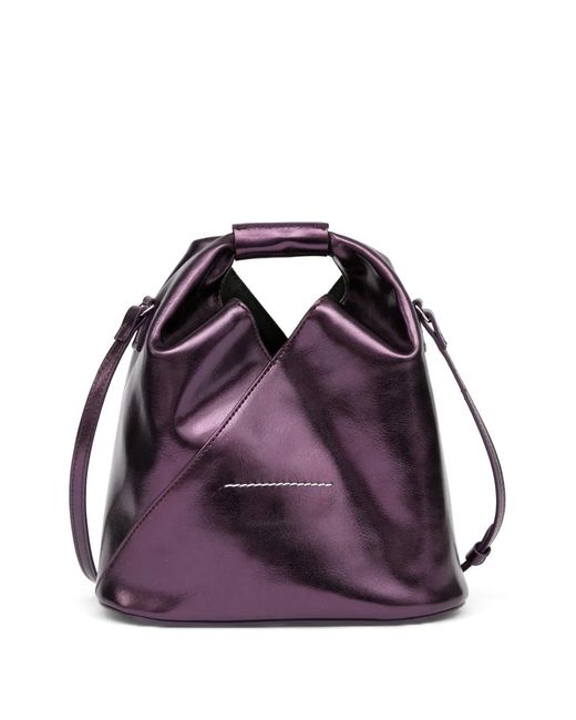 MM6 by Maison Margiela Purple Japanese Crossbody Bag