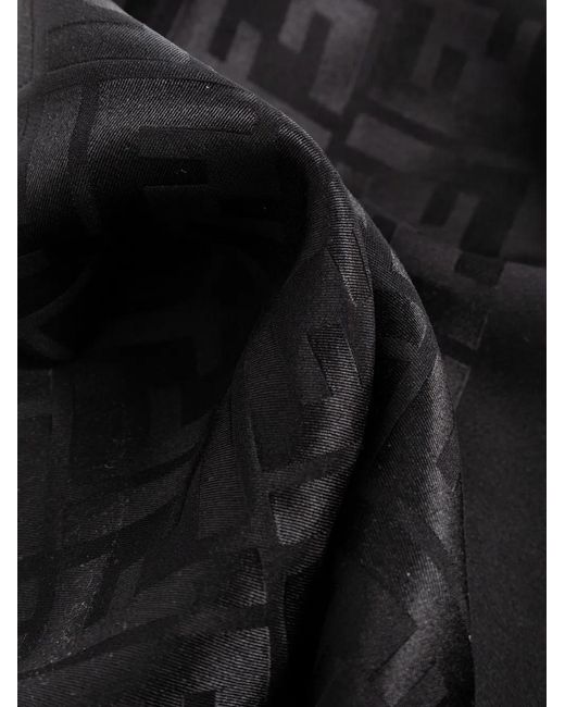 Fendi Black Ff Shawl