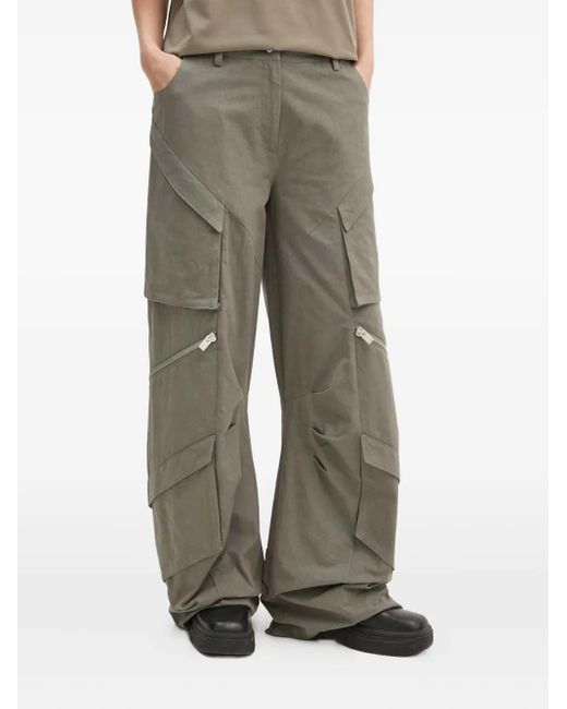 Pantaloni Con Tasche di HELIOT EMIL in Gray