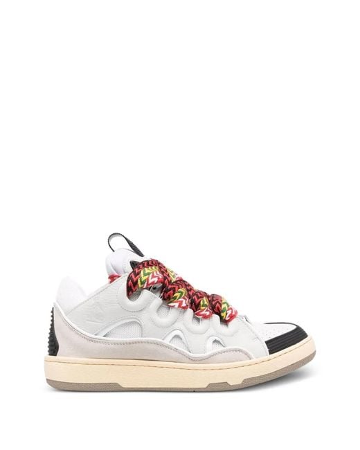 Lanvin Pink Curb Sneakers
