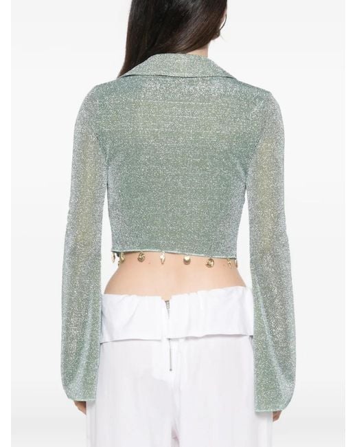Oseree Green Lumiere Charm Shirt