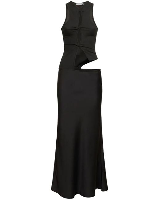 Christopher Esber サテンドレス Black