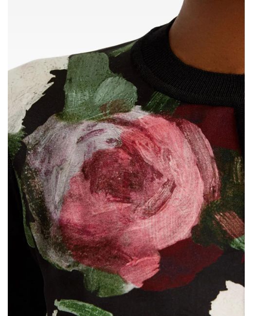 Erdem フローラル カーディガン Green
