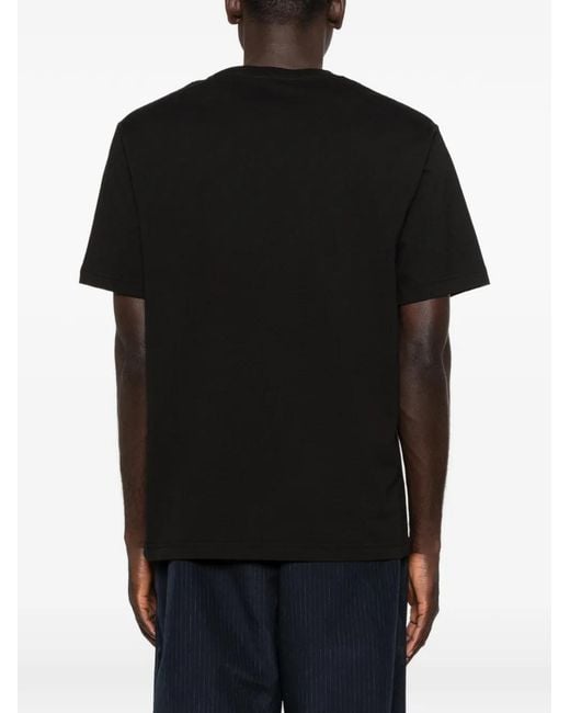 KENZO Black Gots Cotton T-Shirt for men