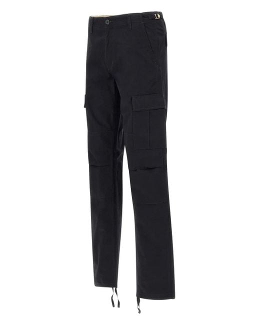 Carhartt Blue Multipocket Drawstring Trousers for men
