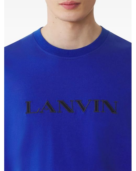 Lanvin Blue T-Shirts And Polos for men
