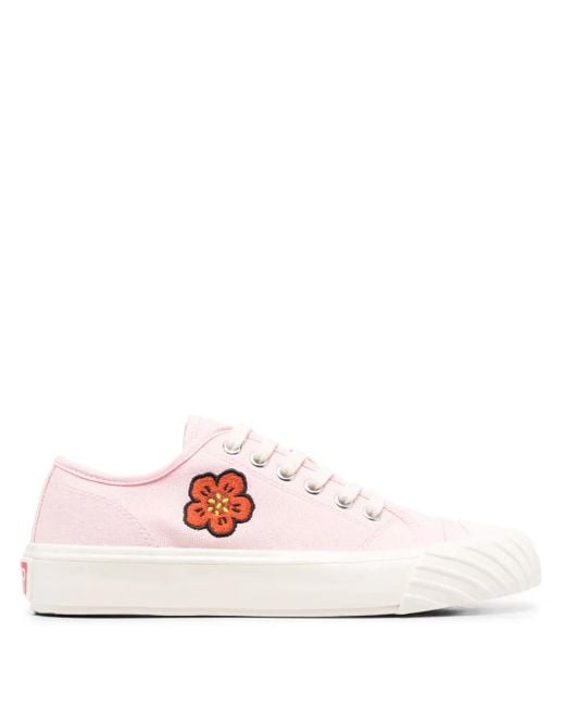 KENZO Pink School Boke Flower Sneakers