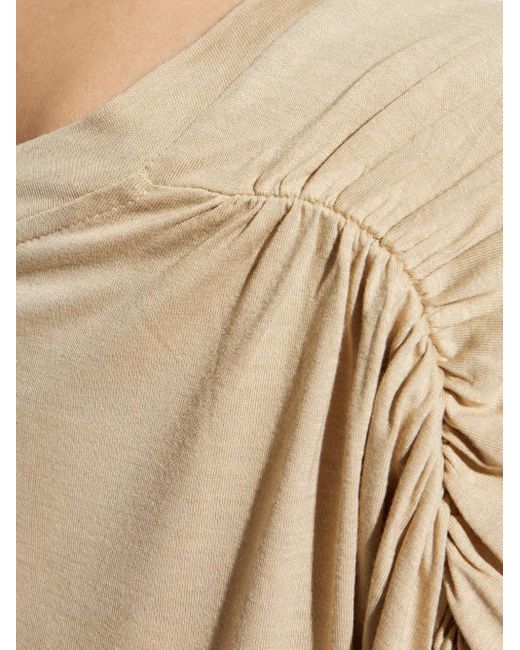Isabel Marant ドレープディテール トップ Natural