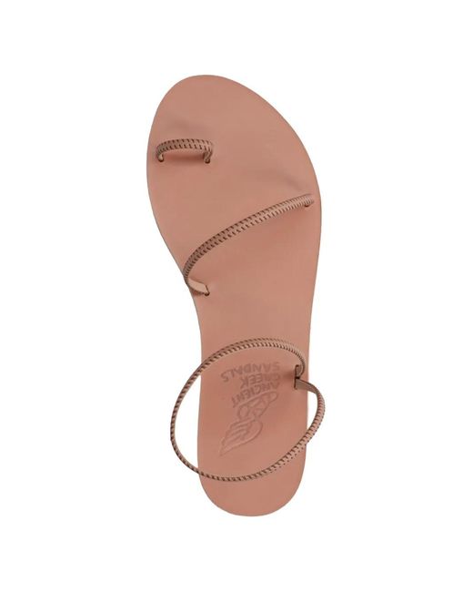 Ancient Greek Sandals Pink Eleftheria Strappy Sandals