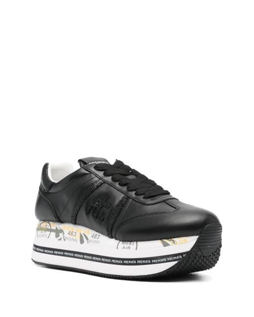 Premiata Black Sneakers