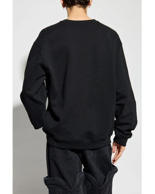 Y. Project Black Logo-Plaque Jumper for men