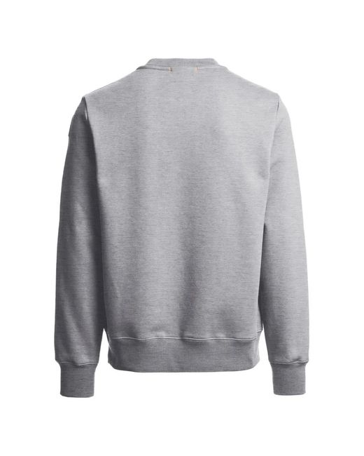 Parajumpers Gray Pull À Patch Logo for men