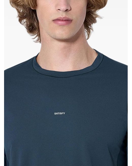 Satisfy Blue Auralite Technical T-Shirt for men