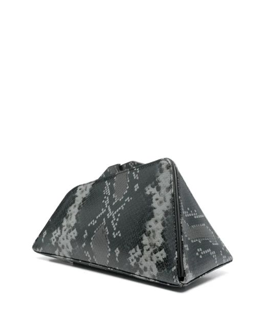 The Attico Gray 8.30 Pm Clutch Bag