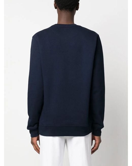 Yves Salomon Blue Organic-Cotton-Blend Sweatshirt for men