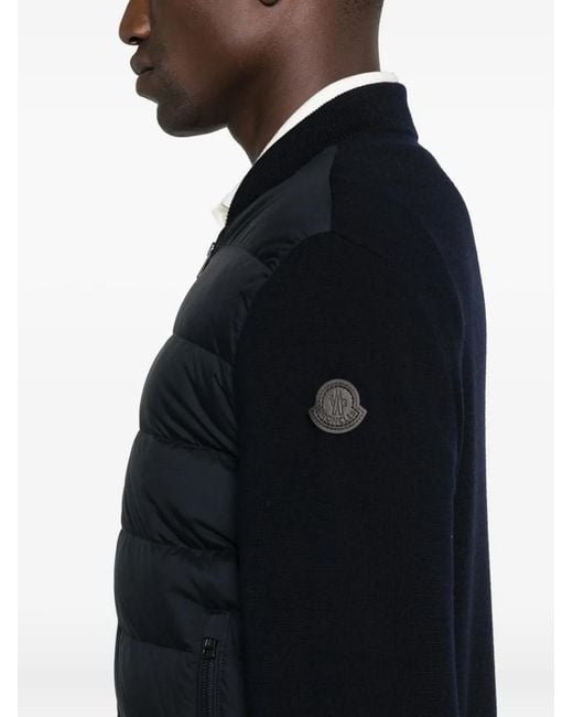 Moncler Black Quilted Jacket for men