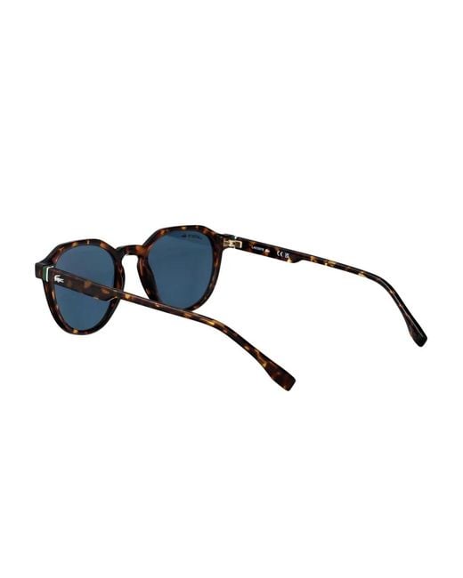 Lacoste Blue Havana Acetate Sunglasses for men